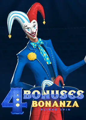 4 Bonuses Bonanza Plinko Spin
